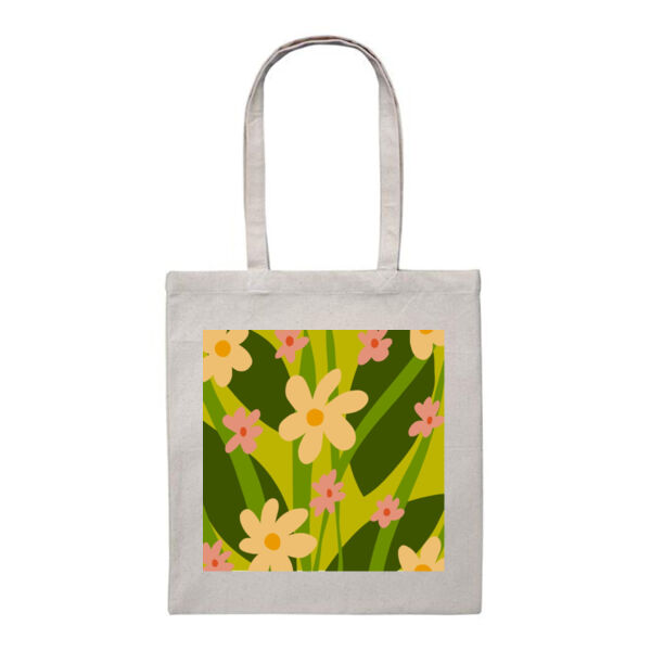 Warhol Inspired Spring Floral Design Pattern - Cushion Cover Thumbnail