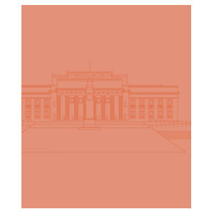 Auckland War Memorial Museum - Minimal Line Art Design