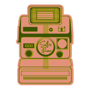 Selfie Queen - Retro Camera Design
