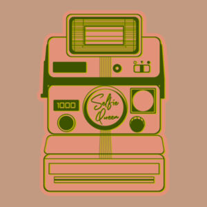 Selfie Queen - Retro Camera Design
