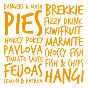 Kiwi Kai - Food loved in Aotearoa, New Zealand.  Design