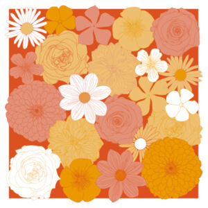Vintage Floral Pattern Design - Cushion cover Design