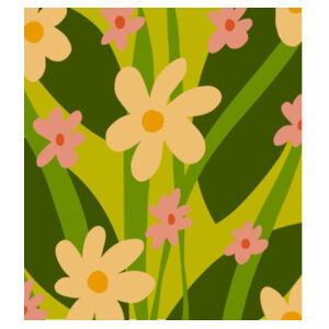 Warhol Inspired Spring Floral Design Pattern - Mug Design