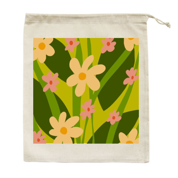 Warhol Inspired Spring Floral Design Pattern - Cushion Cover Thumbnail