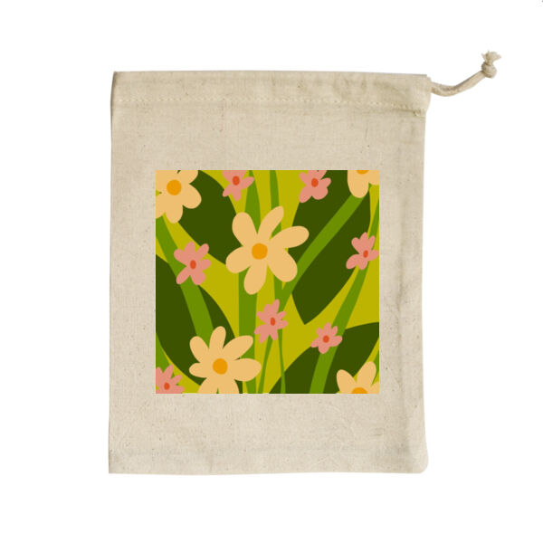 Warhol Inspired Spring Floral Design Pattern - Cushion Cover Thumbnail