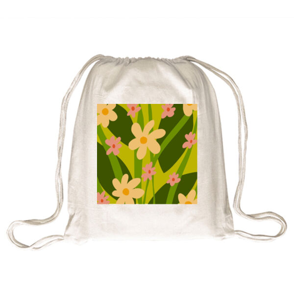 Warhol Inspired Spring Floral Design Pattern - Cushion Cover Thumbnail