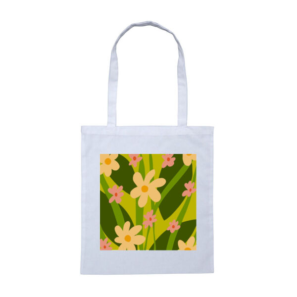 Warhol Inspired Spring Floral Design Pattern - Cushion Cover Thumbnail