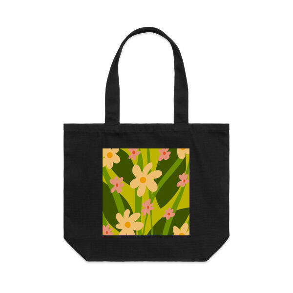 Warhol Inspired Spring Floral Design Pattern - Cushion Cover Thumbnail