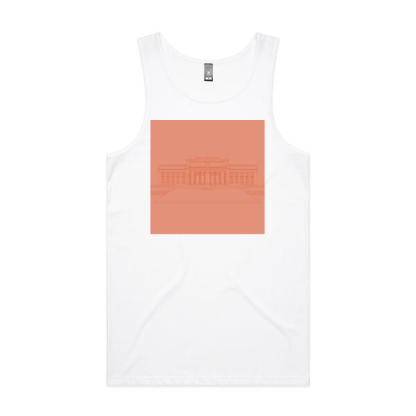 Auckland War Memorial Museum - Minimal Line Art Thumbnail