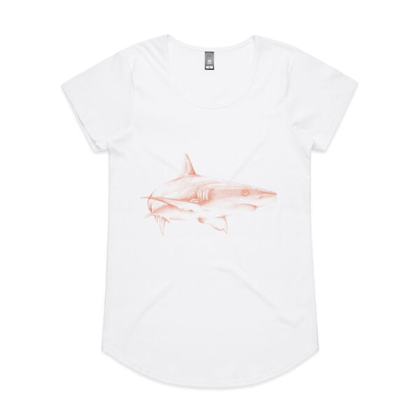 Shark Design - Womens Mali Tee Thumbnail